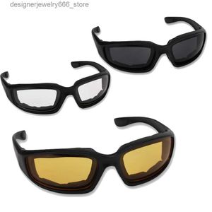 Lunettes de soleil Lunettes de moto Military Polaris Sungass Utilisation pour la chasse et le tir Air Guns Goggles Lobs de moto à l'épreuve du vent Q240425