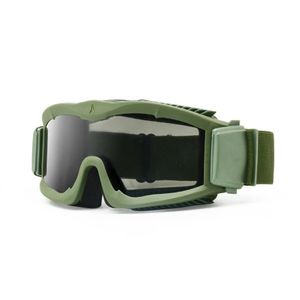 Lunettes de soleil Motorcycling Goggles 3 Lens Kit, Alpha Army Ballistic Military Sunglasses Casques Tactical Cashets, BB Gun Bulletproof