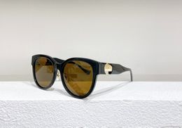 Mode zonnebril nieuwe grote vierkante ketting gradi￫nt letter been frame zonnebril gg1028sk