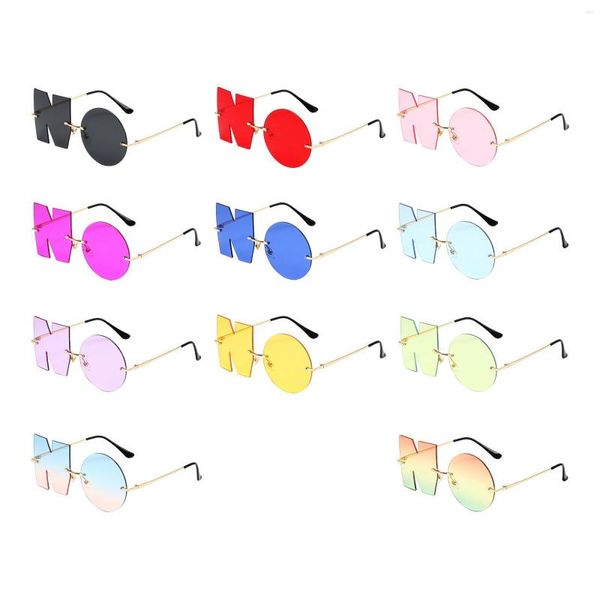 Lunettes de soleil sans lettre lunettes de conduite ultra-légères à la mode irrégulières pour les faveurs de fête de voyage en plein air Po accessoires vacances