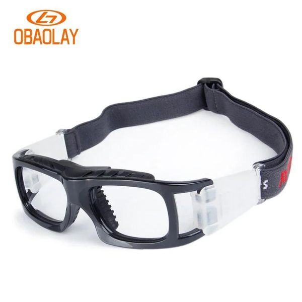 Gafas de sol OBAOLAY Gafas de sol para hombre Gafas de baloncesto Gafas protectoras para los ojos Bola ajustable de alto impacto Deporte Fútbol Gafas de sol Mujeres