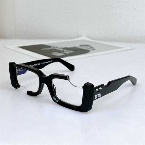 Lunettes de soleil avec plaque crantée, petite monture blanche, forme spéciale, Ins Net, étoile rouge, Same6qukysci 9nj1 Ptwm