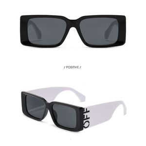 Lunettes de soleil au large des hommes de luxe UV HOMS OFFS FEMANS MARQUE DES VERRES SUR STREET STREE