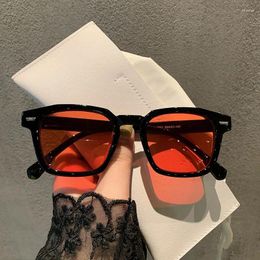 Zonnebril OLOEY Unisex Rechthoek Vintage 2024 Fashion Design Retro Zonnebril Vrouwelijke Dame Lenzenvloeistof Cat Eye Casual Goggles