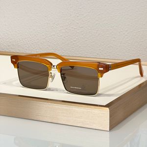 Gafas de sol u óptica Popular Verano Moda 10Z Diseñador Cuadrado Elegante Estilo al aire libre CR39 Anti-Ultravioleta Placa retro Metal Gafas de montura completa Caja aleatoria