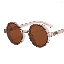 Sonnenbrille Oulylan Mode Runde Frauen Luxus Retro Sonnenbrille Männer Vintage Brillen UV400 Shades Outdoor Strand Brille