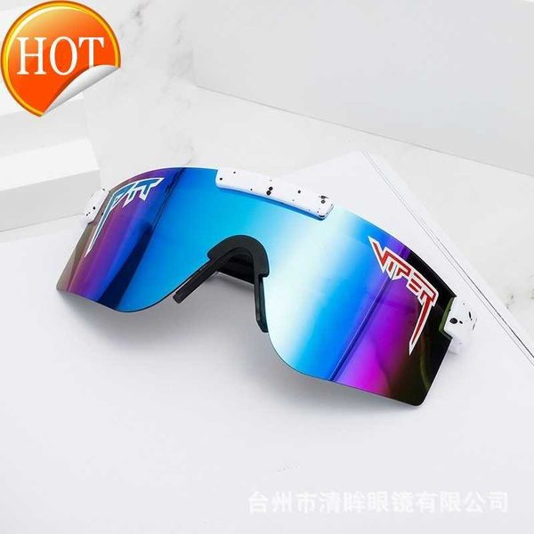 Gafas de sol Gafas para deportes al aire libre y ciclismo A prueba de viento Gafas de sol polarizadas resistentes a la luz fuerte Película genuina galvanizada A prueba de humedad