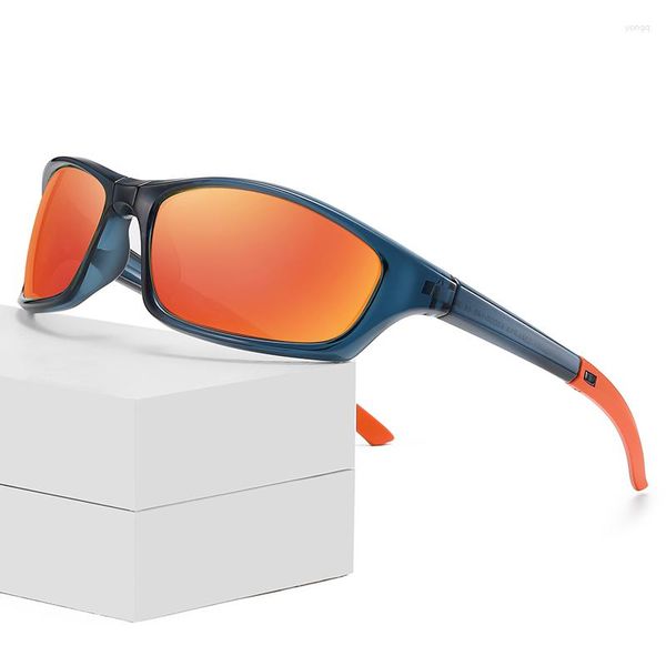 Gafas de sol para deportes al aire libre, gafas de sol plegables ovaladas polarizadas para hombre, gafas de sol con marco TR90 de alta calidad, gafas de sol a la moda para mujer UV400