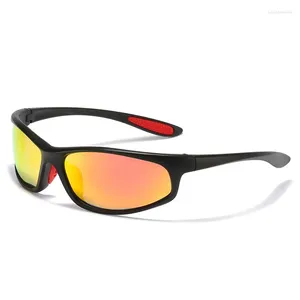 Zonnebril buitensport zonnebril voor mannen fietsen winddichte nachtzicht gepolariseerde vrouwen