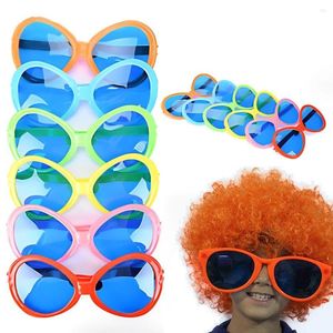 Lunettes de soleil lunettes surdimensionnées nouveauté drôle grand soleil pour les fournitures d'accessoires de décoration de fête d'anniversaire