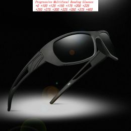 Zonnebrillen Oversized progressieve multifocale glazen mannen overgang zonnebril fotochromic presbyopia dioptia sport leesglazen nx