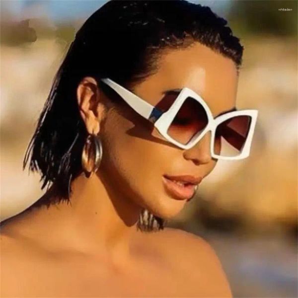 Gafas de sol Gafas Femeninas Irregulares Fashionable 2023 TIE BOW
