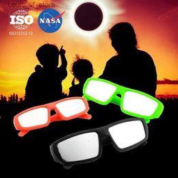 Lunettes de soleil en plastique, ensembles familiaux, filtre solaire, lunettes de soleil sûres, certification CE ISO H240316