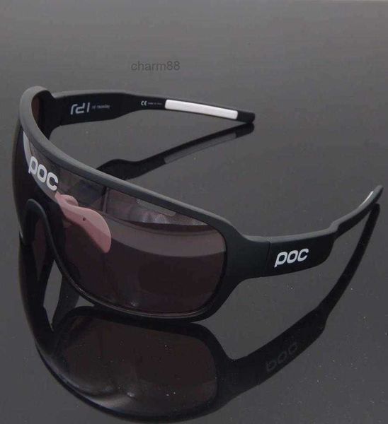 Lunettes de soleil POC 2 Lens Do Sunglasses Sports Outdoor Men039S et Women039S Cycling Grasses Windbreak International Blade1300474