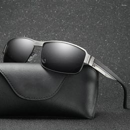 Zonnebril Pochromic Chameleon Gepolariseerde Mannen Luxe Design Auto Rijden Vissen Zonnebril Mode Retro Mannelijke Brillen 2023