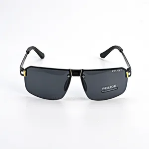 Lunettes de soleil POLICER Mode Tendances Rétro 2024 Hommes Classique Marque Lunettes Polaroid Aviation Conduite Pilote Clout Lunettes