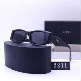 Lunettes de soleil PRA Designer Eités Jeune Optique Ultimate MakeMade Sunglasses For Women and Men Evidence Style Anti-Ultraviolet Retro Plate Square