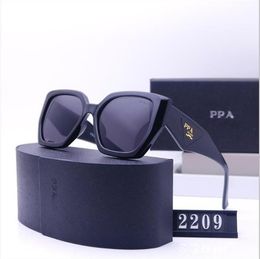 Zonnebrillen PRA Luxe designer Issue hongerig talent Bayberry zonnebril mannen voor dames klassiekers Beach Shading UV -beschermingsglazen