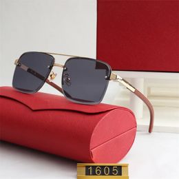 Lunettes de soleil Des lunettes de soleil de créateur de mode Premium Summer 30+ couleurs disponibles adaptées à toute protection solaire en costume