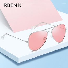 Zonnebril Renn Classic Pilot Polarized Women Men Merk Designer Aviation Driving Sun Bril Yellow Lense Night Vision Glasses1