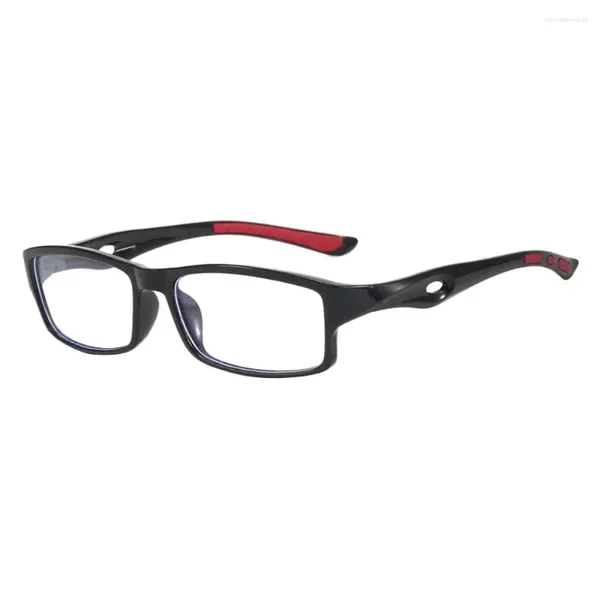 Gafas de sol Gafas de lectura Hombres Mujeres Deportes Anti-Luz Azul Gafas Negro Rojo TR90 Marco Presbicia Gafas Hipermetropía 4