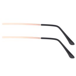 Lunettes de soleil verres de remplacement des lunettes de temple les jambes Arms Metal Eyewear Réparation des lunettes de kit noir
