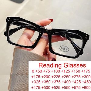 Zonnebril Retro Cat Eye Leesbril Voor Vrouwen Luxe Klein Frame Anti Blauw Licht Recept Mode Zwarte Brillen