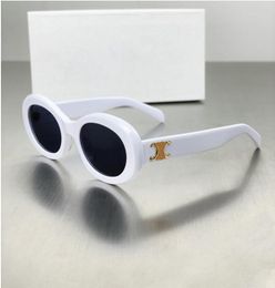 Lunettes de soleil rétro yeux de chat pour femmes, CEs Arc de Triomphe ovale français high street2554