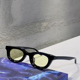 Lunettes de soleil Rétro ovale Kuzma Rhodeo pour hommes et femmes acétate de mode de mode polarisé UV400 Punk Sun Glasshes conduisant des lunettes 275K
