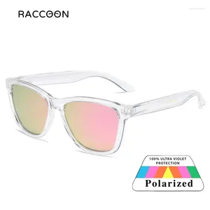 Lunettes de soleil Miroir rose rétro Polarisé Femmes Soleil Vintage Goggles Men Classic Y2K Eyewear Fashion Girls Outdoor Shades