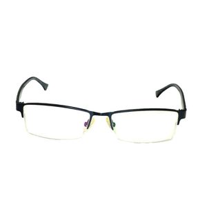 Lunettes de soleil rétro lunettes de lecture rectangulaires monture en métal noir lunettes optiques pour hommes femmes affaires ultralégères 1 1.5 2 2.5 3 3.5 4Sungl