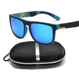 Gafas de sol Retro Deportes Polarizados Mujeres Hombres Cuadrados Gafas de sol al aire libre Unisex Viajes de alta calidad UV400 Protección Lente Gafas de sol