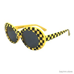 Zonnebrillen retro vintage Clout Goggles unisex zonnebril rapper ovale tinten glazen kattenoog 1950s dames elektrisch