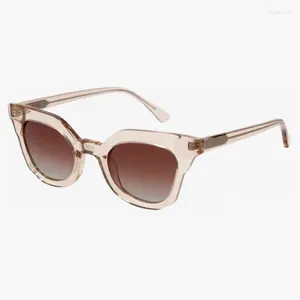 Lunettes de soleil RetroCat Eye Frame Vintage Marque Lunettes De Soleil TAC Lentille Polarisée UV400 Acétate Hommes 2023