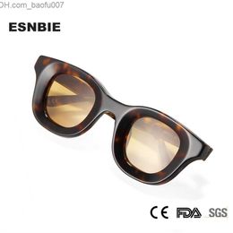 Lunettes de soleil Rhud Designer Acétate Lunettes de soleil Femme Marque Designer Extra Large Ronde Ombre Thierry Hip Hop Style Homme Ombre No Brand Z230717