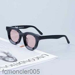 Zonnebril Rhude Rhodeo High Street Originele Ronde Optische Acetaat Bril Mannen Modeontwerper Merk Brillen met Volledig Pakket KLB6