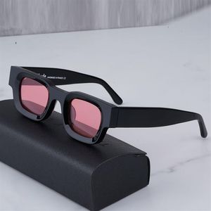 Lunettes de soleil Rhude x Thierry Lasry Rhodeo High Street Men and Women Square Antiuv400 mâle Steampunk Premium acétate