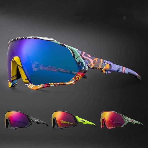 Lunettes de soleil équitation lunettes de soleil de cyclisme vtt polarisées sport lunettes de cyclisme lunettes vélo VTT lunettes hommes femmes cyclisme lunettesJO7S