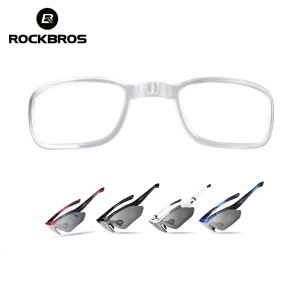 Lunettes de soleil Rockbros L les verres à vélo à osciller les lunettes de soleil polarisées Myopia Cames Cycling Sunglasses Polarisé 0089 Eyewear à vélo