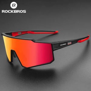 Zonnebrillen rockbros gepolariseerde bril UV400 fietsen zonnebril buitensport mtb road fietsen bril vrouwen heren fietsen bril