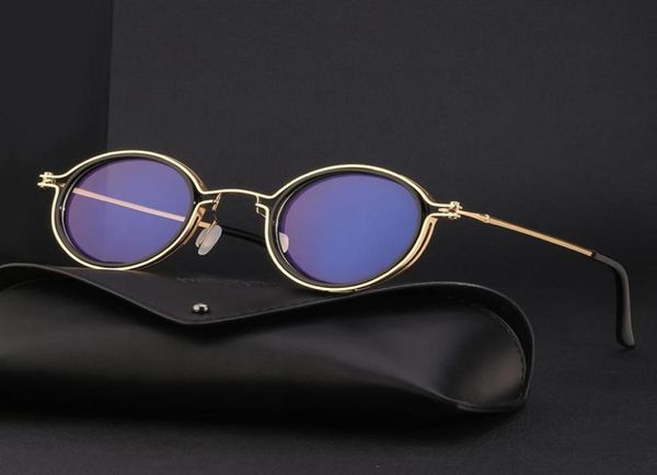 Gafas de sol concesiones redondas de lentes de diseño para mujeres