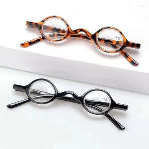 Zonnebril Ronde Kleine Leesbril Anti-blauw Licht Lezers Voor Mannen Vrouwen Vintage Presbyope Bril Met Flexibele Scharnier