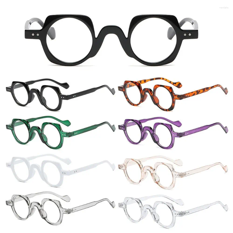 Sunglasses Round Square Frame Blue Light Blocking Glasses Japanese Style Unisex Eyeglasses Non-Prescription