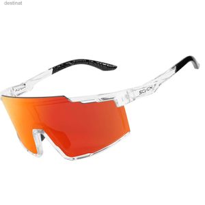 Sonnenbrille SCVCN UV400 Sonnenbrille Radfahren Brille Photochrome Sport für Männer Fahren Sonne Mountainbike Rennrad Brillen Brille MTBL231219