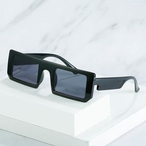 Zonnebril sella 2023 Men Women Fashion Retro Classic Square Tint Lens brillen Street Party Vintage Sun