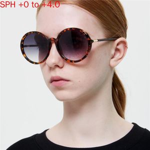 Lunettes de soleil Sexy femmes rondes bifocales lunettes de lecture lunettes de soleil UV400 hommes femmes unisexe verre dioptrique 1.0 - 3.5 NXSunglasses