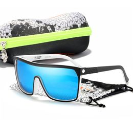 Gafas de sol en forma Flynn Gafas de sol Hombres Polarizadas y lentes de protección UV400 para conducir Pesca Deportes Gafas con estuche de maní 230715