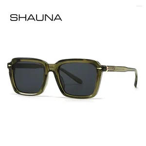 Gafas de sol Shauna Ins Fashion Square Gradiente Mujeres Sombras UV400 Riverios Vintage Decoración Men Gafas de sol