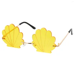 Lunettes de soleil Shell Po Gafas Transparentes Para Hombre Decor Clear Goggles European American