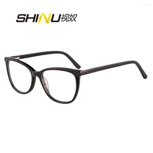 Zonnebrillen Shinu Multifocale progressieve leesbril Dames Presbyopia Hyperopia -bril Smart Grade
